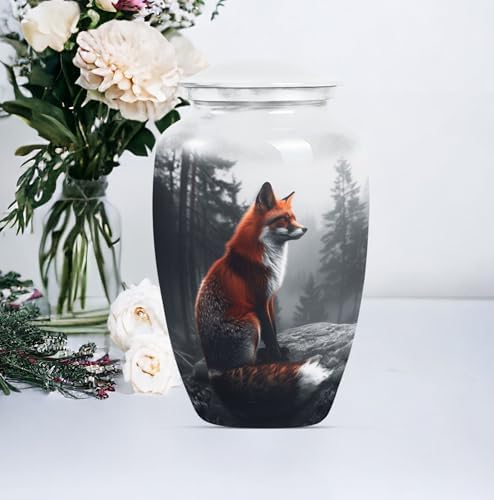 Fox Majesty Burial Urns for Human Ashes Adult Male 10 Inch