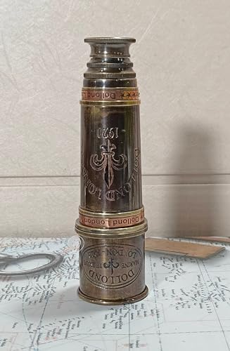Antique Telescope 18 Inch Brass Pirate Spyglass Telescope