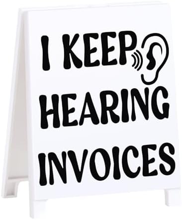 Funny Accountant Desk Sign Tax Season Decor