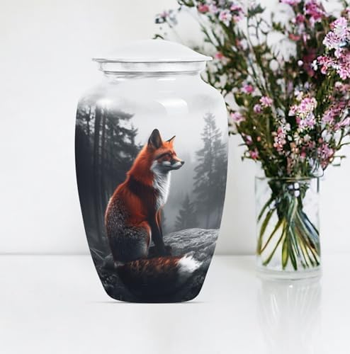 Fox Majesty Burial Urns for Human Ashes Adult Male 10 Inch