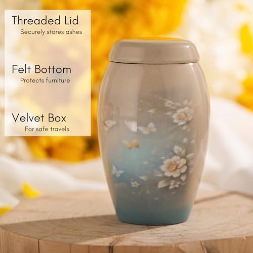 Small Cremation Urn for Ashes - Mini Memorial Keepsake