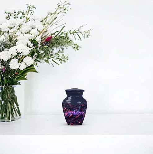 Chameleon Keepsake Urns for Ashes - 3 Inch Small Cremation Urn