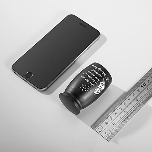 Small Decorative Urns for Brother Ashes Engraved Keepsake Urn Handcrafted Cremation Urn