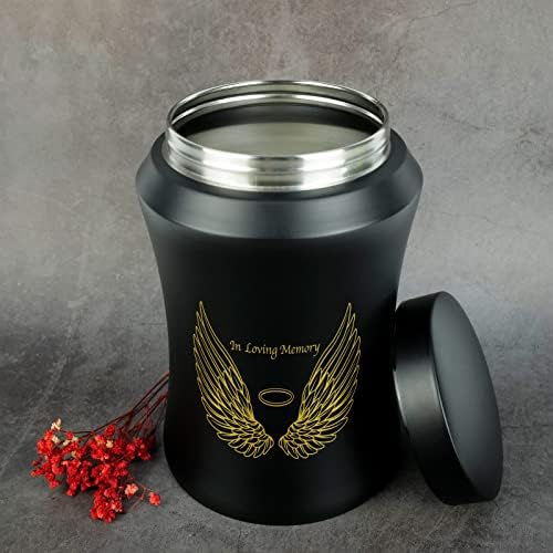 220 lbs Capacity Stainless Steel Urn with Velvet Bag