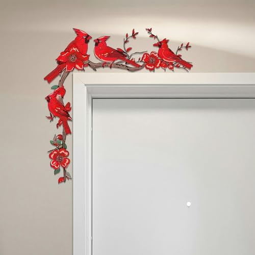 Bird Door Frame Topper Metal Decor Sign