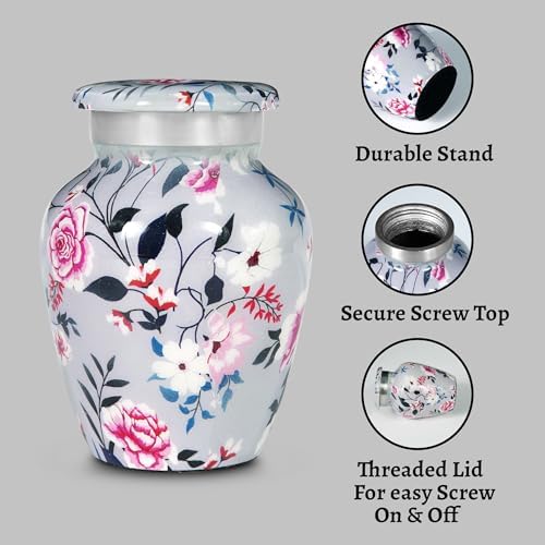 Mini Urn for Human Ashes 3 Inches 1 Pc