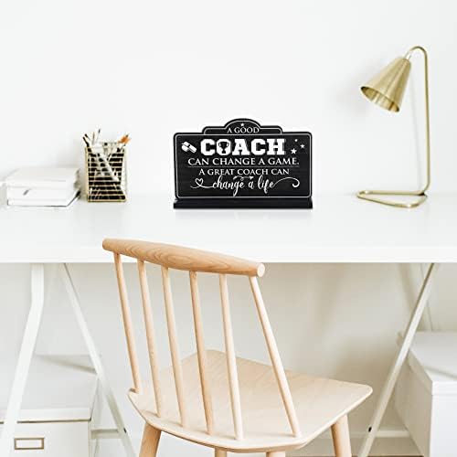 Capoda 3 Pcs Coach Gifts Wooden Sign Decorations