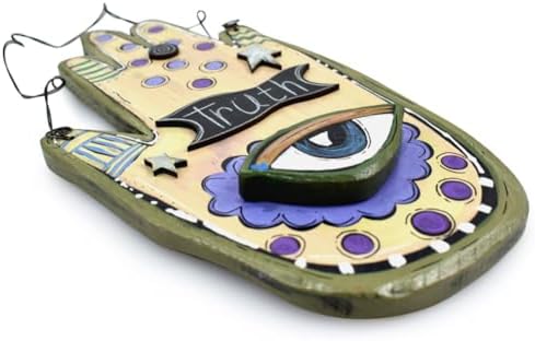 Modern Artisans American Handmade Evil Eye Wall Hanging