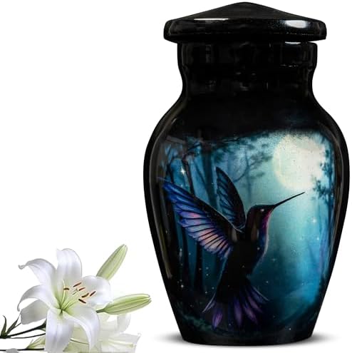 Hummingbird Mini Keepsake Cremation Urn 3 Inch