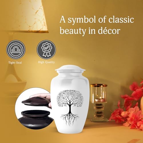 Tree of Life Urn for Ashes - 10 Inch Large Cremation Urn