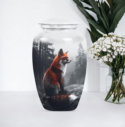 Fox Majesty Burial Urns for Human Ashes Adult Male 10 Inch