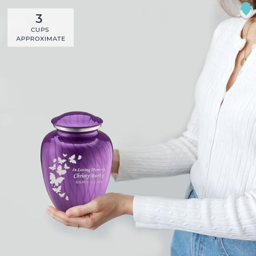 GetUrns Butterfly Cremation Urn for Human Ashes 44 lbs