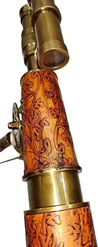 Vintage Brass Telescope Decorative Home Decor