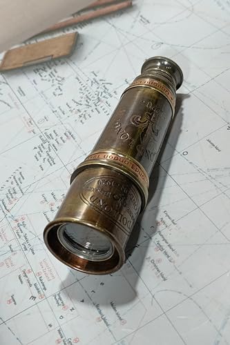 Antique Telescope 18 Inch Brass Pirate Spyglass Telescope