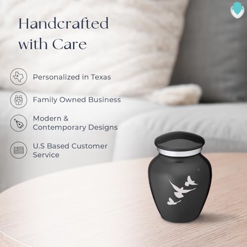 GetUrns Personalized Double-Sided Dove Cremation Urn - 35 lbs