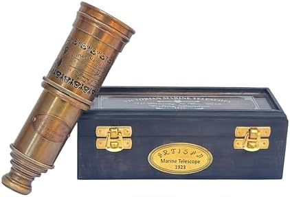 1923 Victorian Marine Telescope Collectible Decor
