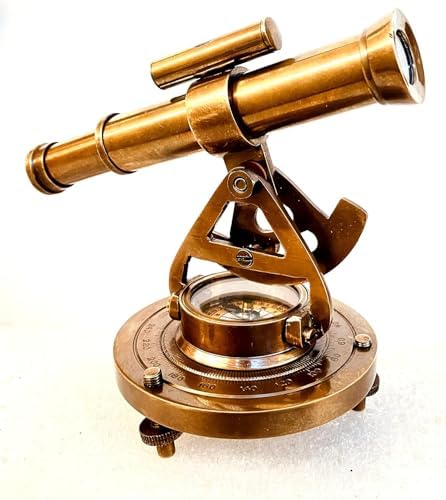 Antique Brass Nautical Telescope for Home Office Decor