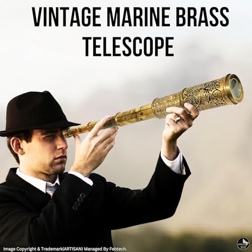 ARTISAN Scout Regiment Brass Telescope 19 Inch Vintage Spyglass