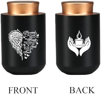 Small Keepsake Urn for Adult Ashes with Display Case