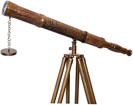 Nautical Ship Maritime Antique Brass Telescope Decorative