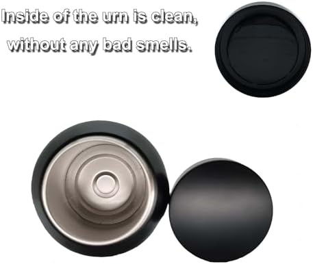 Elegant 135lbs Stainless Steel Urns for Pet Ashes