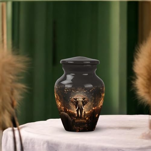 YATSKIA 3 Inch Cremation Urns for Human Ashes Pack of 4