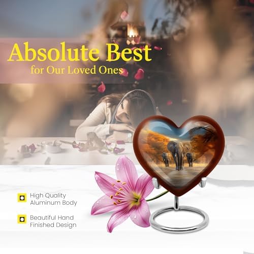 3 Inch Small Urn for Human Ashes Keepsake