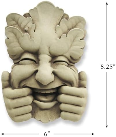 Carruth Studio Too Much Fun Green Man Plaque