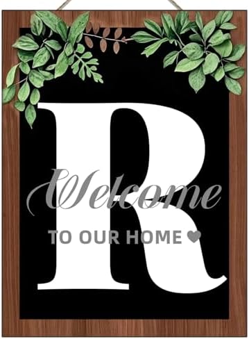 16 x 12 Ultra Large Letter R Front Door Wreath