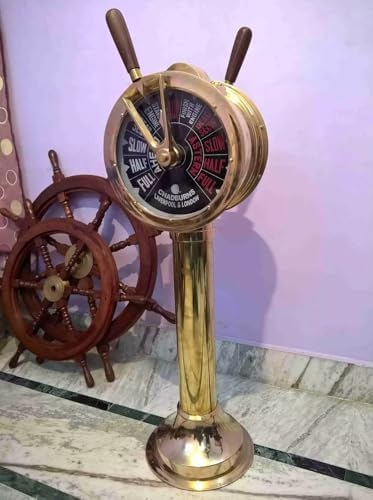 43 Inch Brass Ships Telegraph Decorative Accent