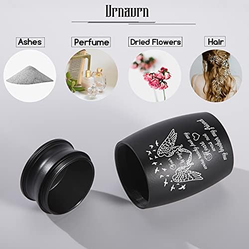 Small Cremation Urn for Sharing Handcrafted Keepsake with Engraving