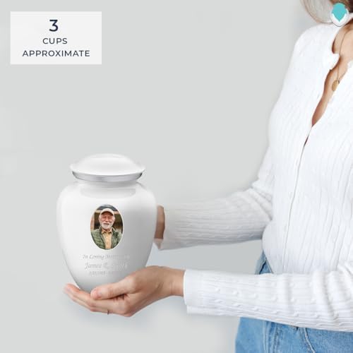 Custom Portrait Cremation Urn for Human Ashes 44 lbs