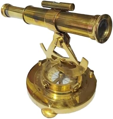 Generic Brass Telescope Compass Decor Gift