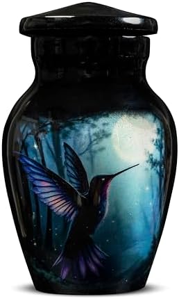 Hummingbird Mini Keepsake Cremation Urn 3 Inch