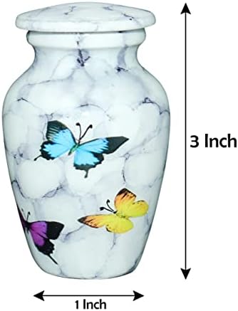Small Urns for Adults with Velvet Box and Lid