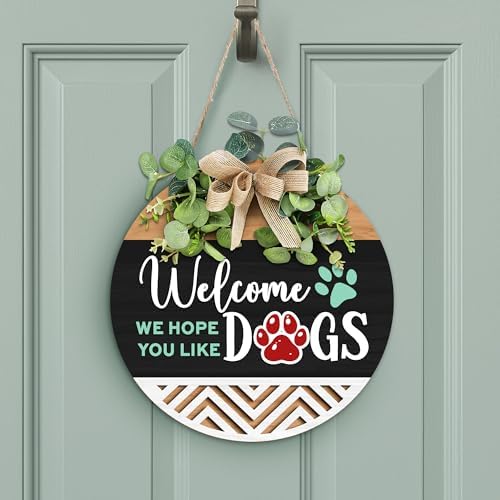 Gossby Interchangeable Welcome Sign for Front Door