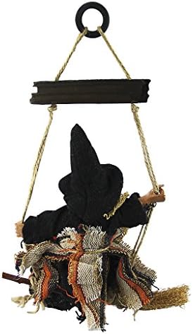 Retro Witch Welcome Sign Door Hanger