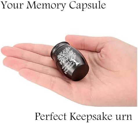 Mini Urn for Human Ashes - 12x16 Portable Cremation Keepsake Urn