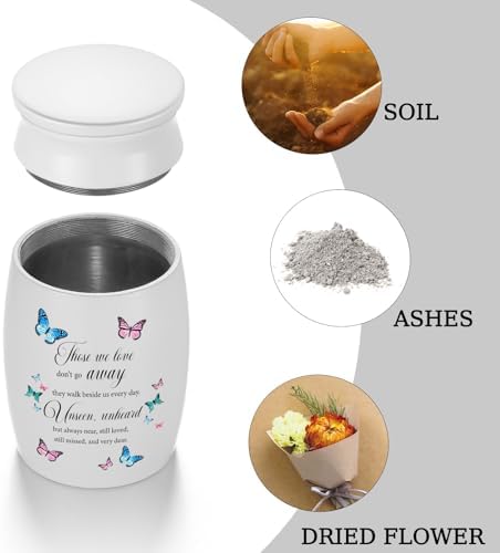 Elegant 3 Inch Mini Urn for Human Ashes