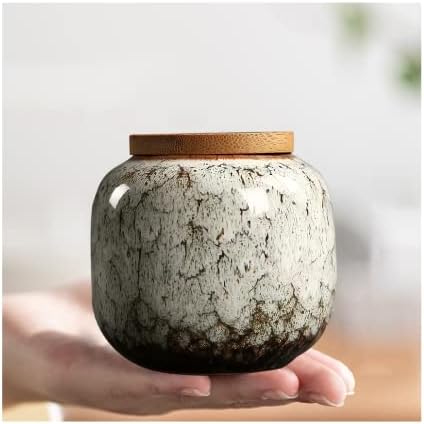 Small Urn for Human Ashes - Ceramic Decorative Token