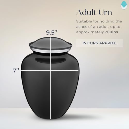GetUrns Personalized Skull Cremation Urn for Adults 200 lbs
