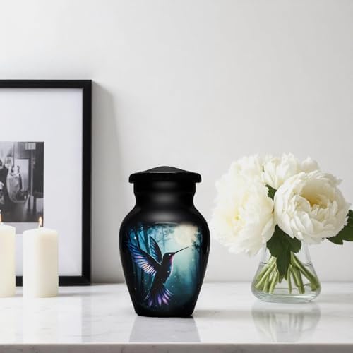 Hummingbird Mini Keepsake Cremation Urn 3 Inch