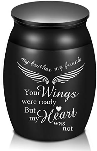 UrnAurn Beautiful Urns for Brother Ashes 16 High Small Keepsake Urns