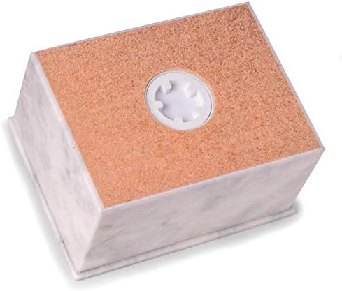Deering Moments Bey-Berk White Marble Cremation Urn - Large