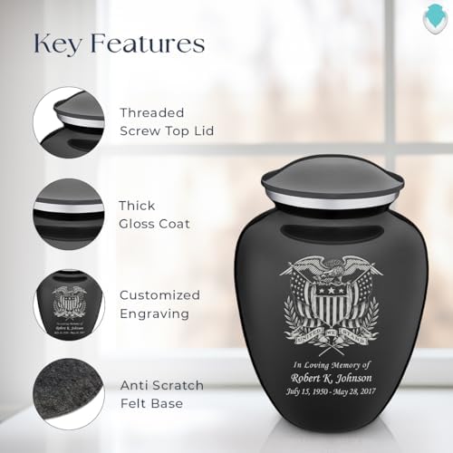 GetUrns American Glory Cremation Urn 200 lbs