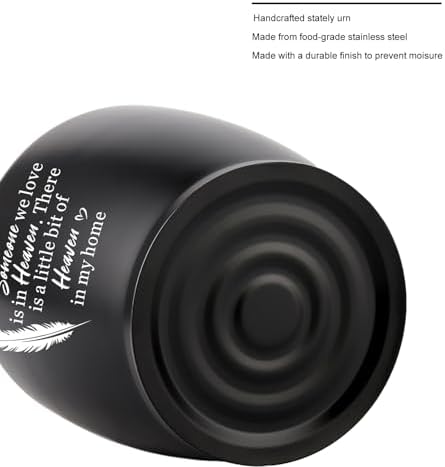 WAVITA Decorative Cremation Urn for Human Ashes
