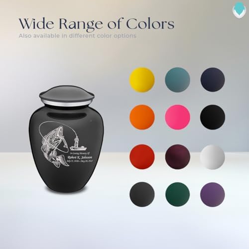 GetUrns Personalized Fishing Cremation Urn 44 lbs