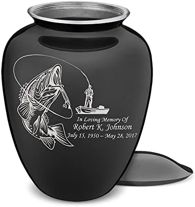 GetUrns Personalized Fishing Cremation Urn 44 lbs