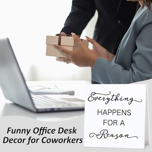 Everything Happens For a Reason Desk Sign