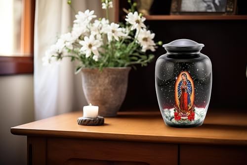 Our Lady of Guadalupe Urn Full Size Religious Cremation Urn